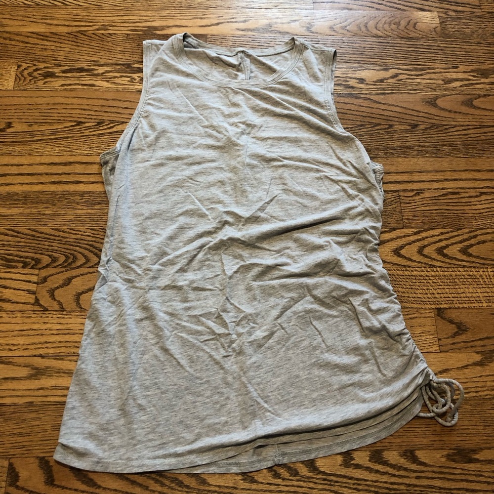 Lululemon Side Cinch Tank Grey